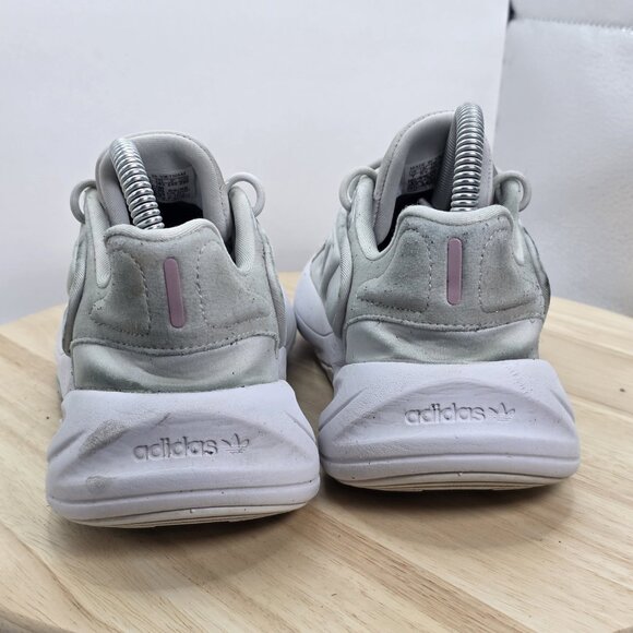 Size 7 - adidas Originals Womens Ozelia W Grey Reflective Casual Shoes GW0612 - Picture 6 of 9